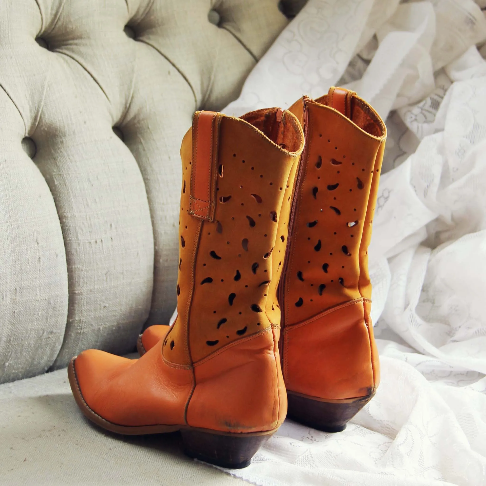 Vintage Santa Fe Boots