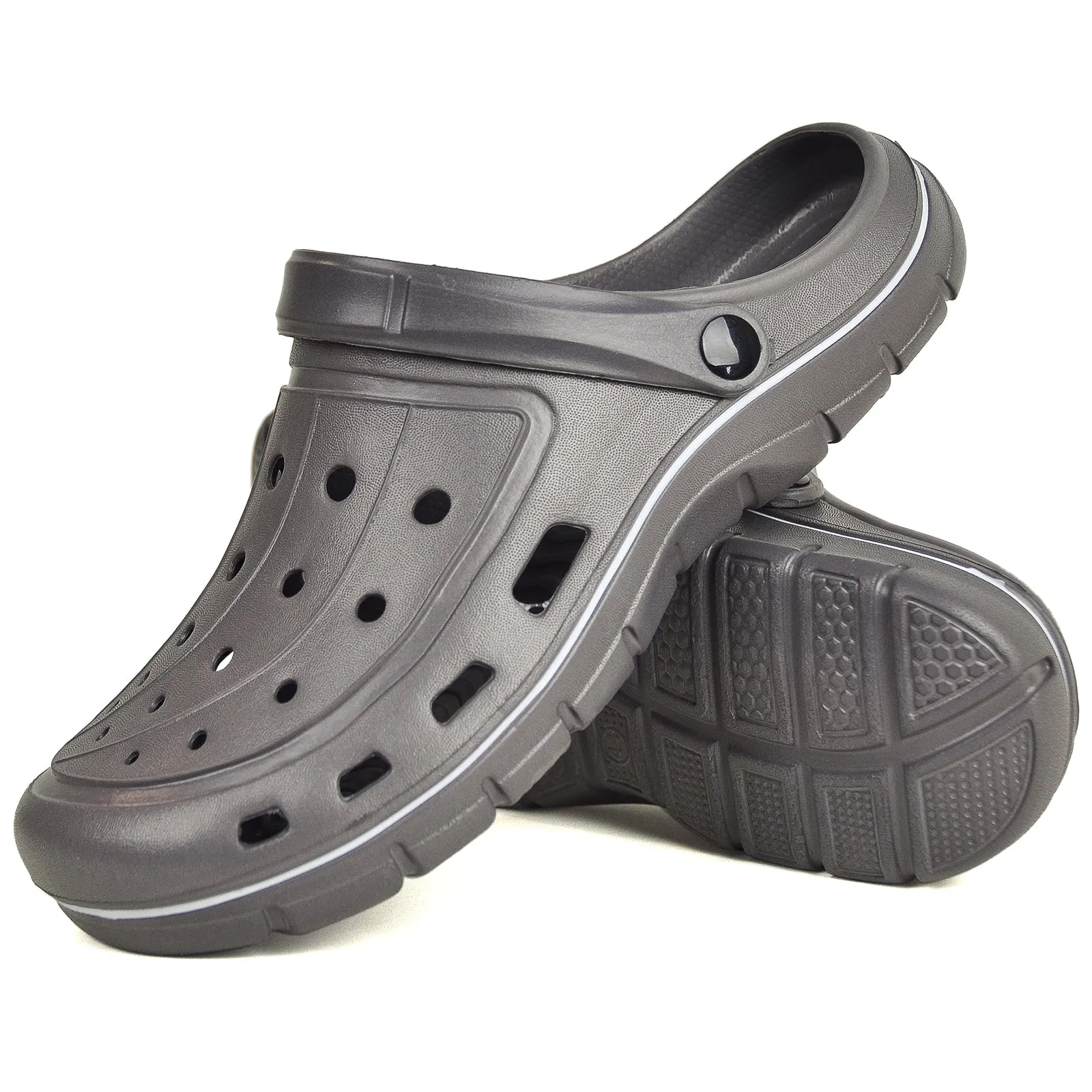 VONMAY Men's Breathable Clogs Non Slip Garden Shoes Summer slippers