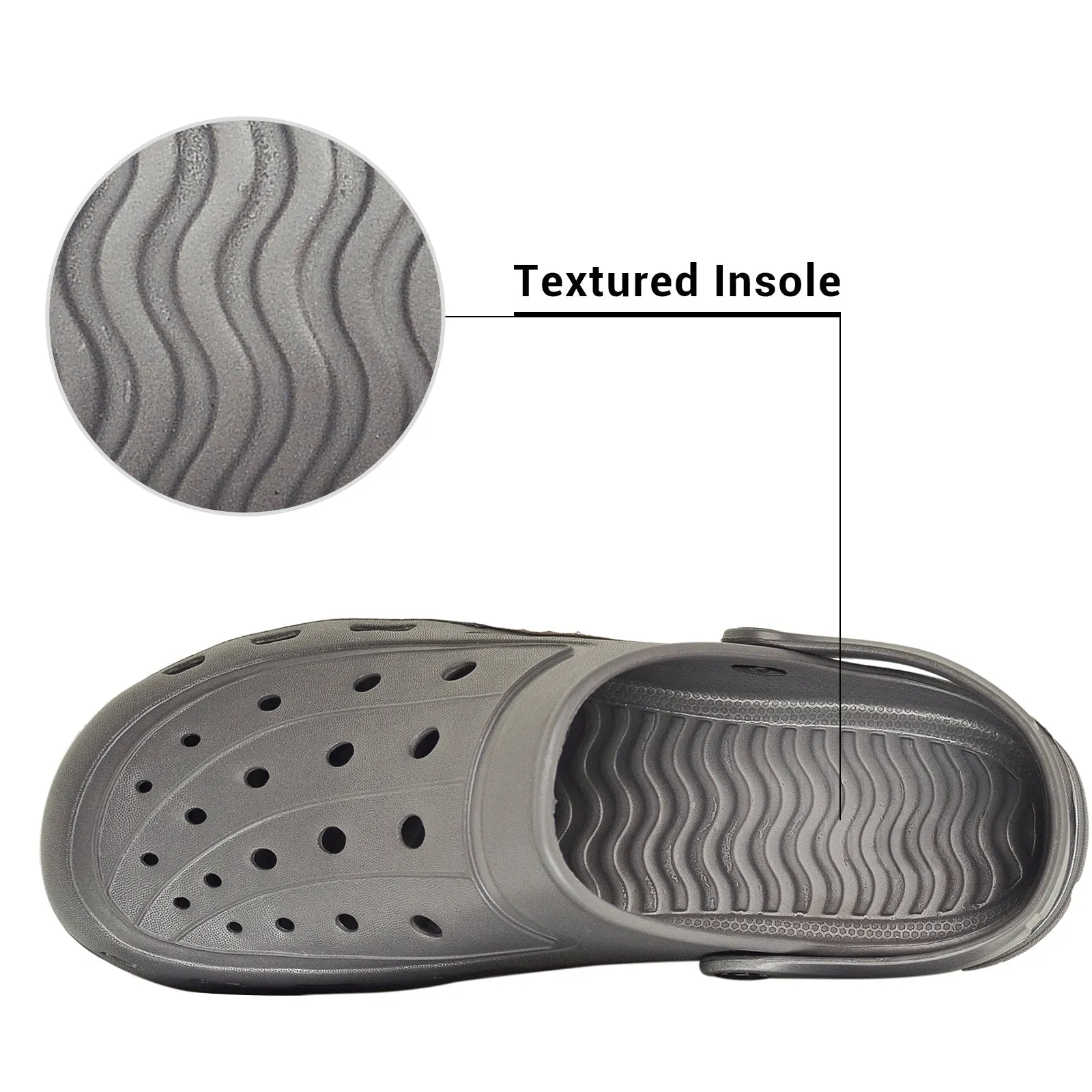 VONMAY Men's Breathable Clogs Non Slip Garden Shoes Summer slippers