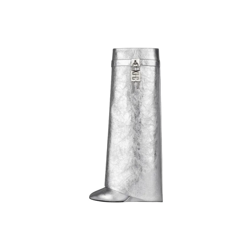 Wedge High-top Boots