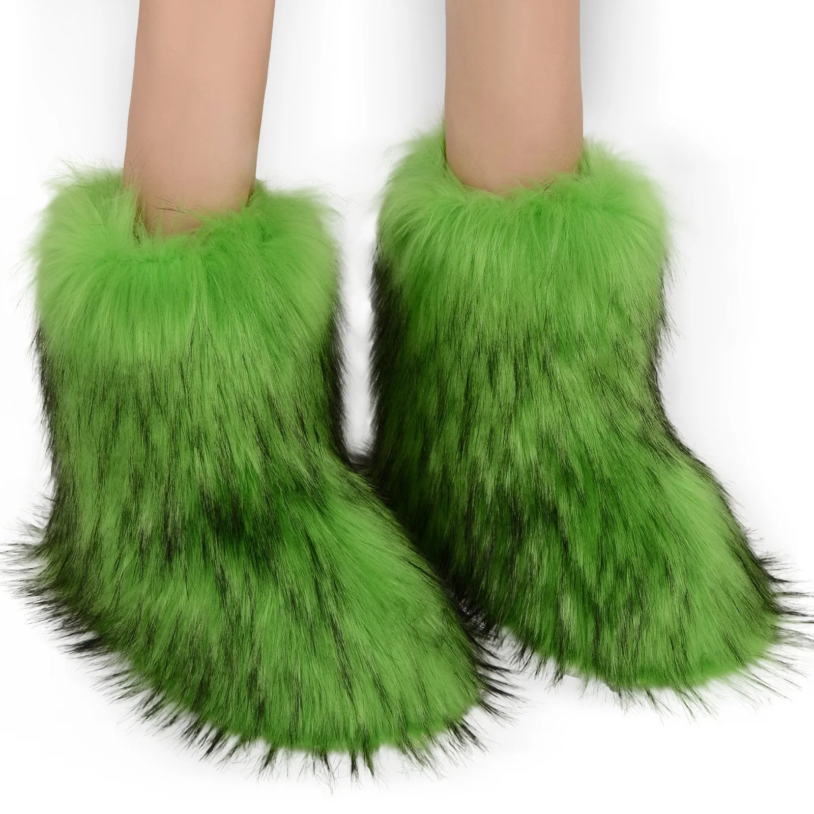 Wild High-top Warm Mid-calf Snow Boots