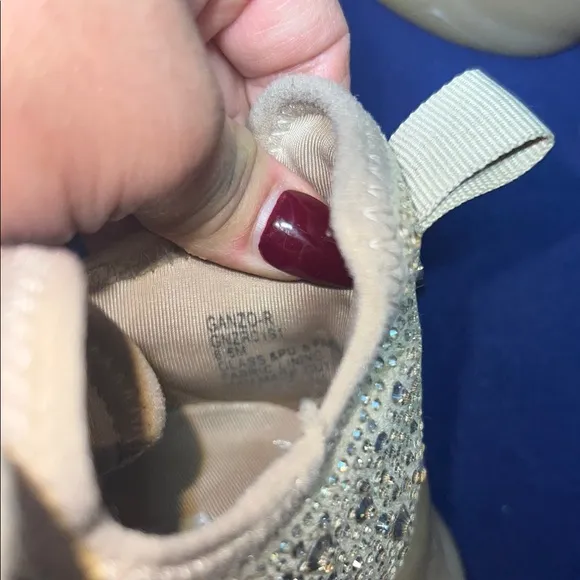 Women's Cream Sneakers