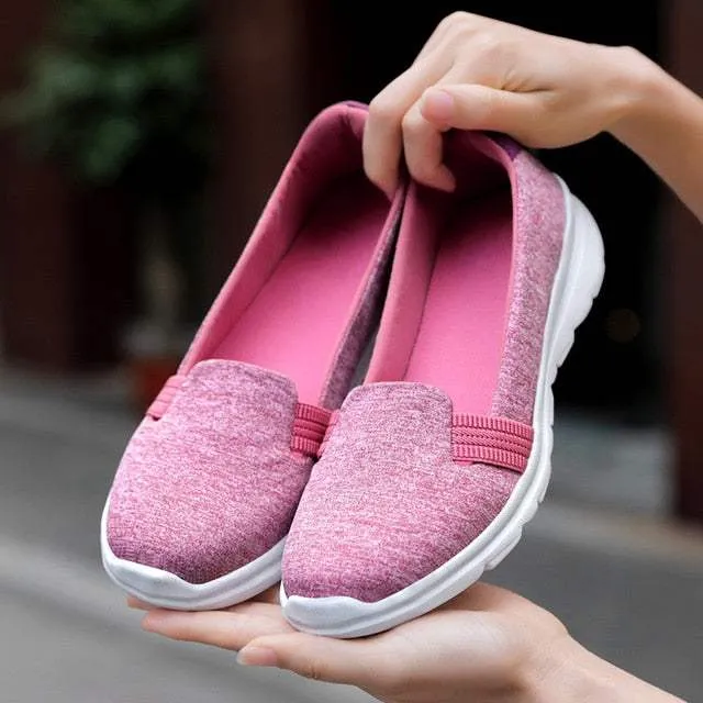 Women's Flats Loafers Shoes Comfortable Casual Ladies Slip-on Shoes