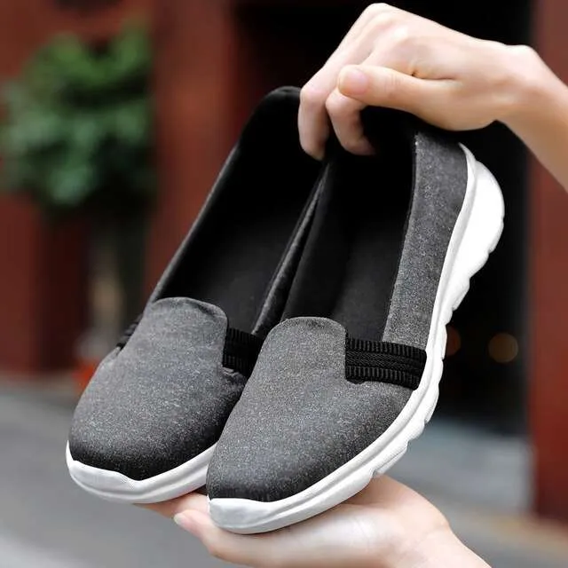 Women's Flats Loafers Shoes Comfortable Casual Ladies Slip-on Shoes