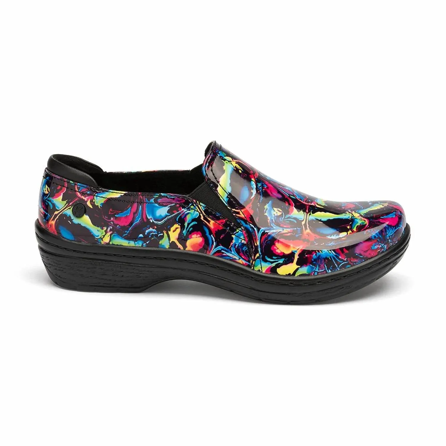 Women's Moxy Clog In Neon Blur Patent