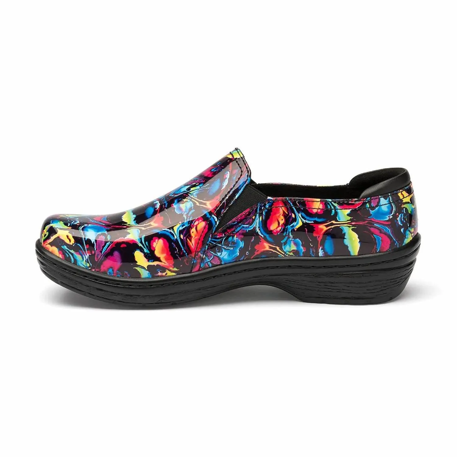 Women's Moxy Clog In Neon Blur Patent