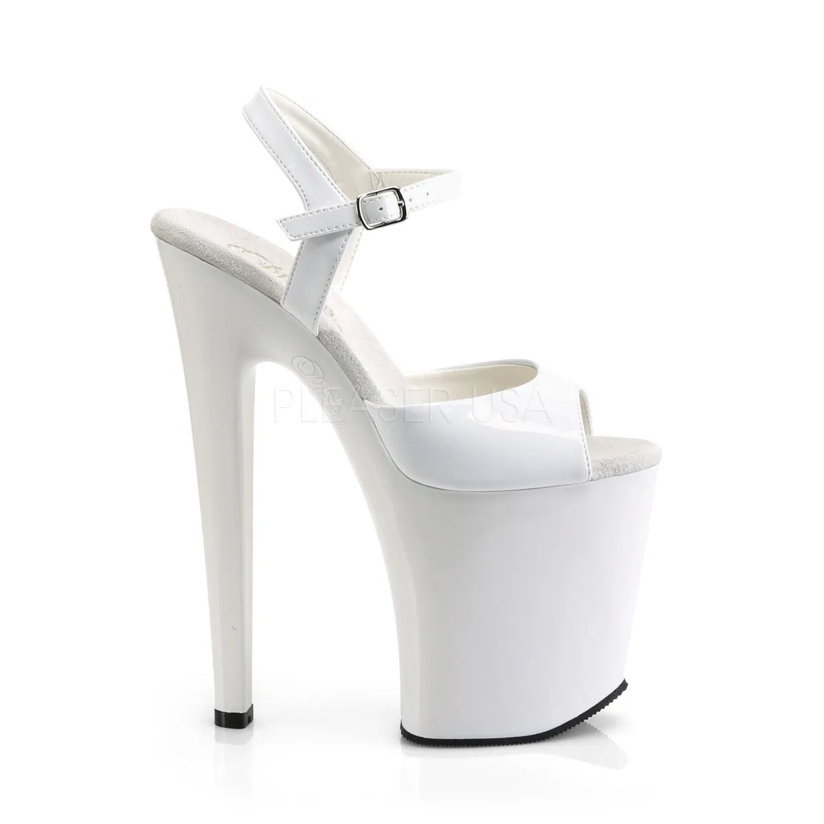 XTREME-809  White Patent/White